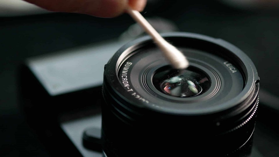 How to clean camera lens hood