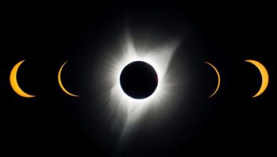 What is the historical reference to the solar eclipse